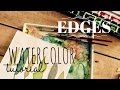 WET in WET Techniques ~ Two Tone Edges: -How to Use Watercolor with Scarlett Damen