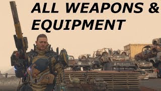 Death Stranding - All Weapons \u0026 Equipment Showcase