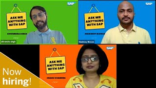 LifeAtSAP Live: Career Talks with SAP India Recruiters | 10.16.20