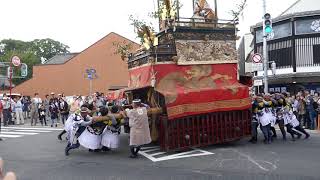 有松まつり・有松天神社秋季大祭・車切り・布袋車・2017年10月1日