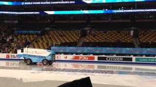 Zambonis at the 2016 ISU World Figure Skating Championships