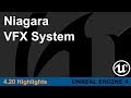 Unreal Engine 4.20 - Niagara VFX System