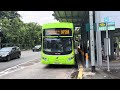 SMRT Buses Volvo B5LH Hybrid [SG3013G] on Service 972M departing Bus Stop 40239