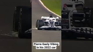 Pierre Gasly Vibing in his 2022 F1 Car During Testing #f1 #formula1 | Snyper F1