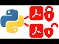 Encrypting and Decrypting PDFs with Python!