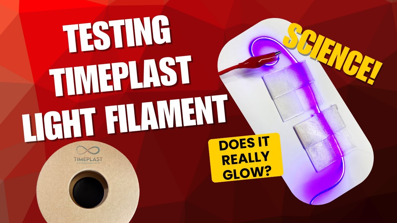 Testing Timeplast Light Filament Youtube