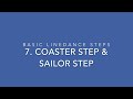 Basic Linedance steps - 7. Coaster step & Sailor step