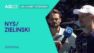 Nys/Zielinski On-Court Interview | Australian Open 2023 Semifinal
