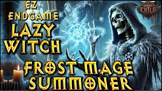 EZ Lazy Witch Frost Mage Summoner Poe2 Dad Gamer End Game