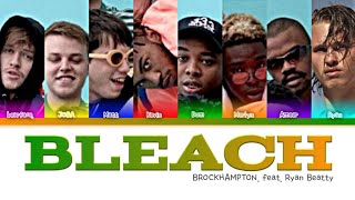 BROCKHAMPTON - BLEACH (Color Coded Lyrics)