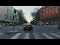 stockholm 4k drive somewhere in stockholm sweden