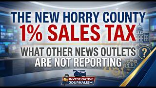 Horry County's Penny Tax - The Hidden History #salestax #roadtax #myrtlebeach