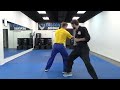 how to evade a punch grab karate technique