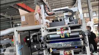 480mm width and 3 colors  Full-automatic Flexo printer