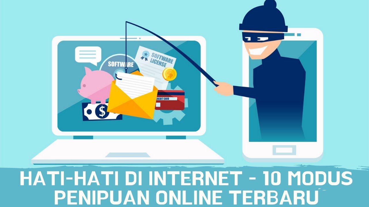 Hati-hati Di Internet - 10 Modus Penipuan Online Terbaru - YouTube