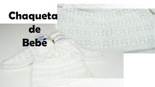 ¿Como tejer una chaqueta de Bebé? parte 2: Cuerpo y mangas👶