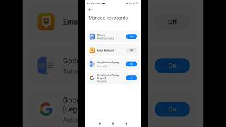 How to ON Emoji keyboard | Manage keyboard settingb#shorts