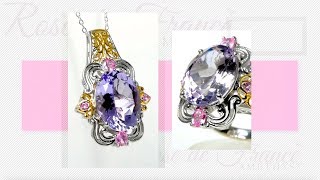 Rose De France Amethyst Jewelry at Shop LC