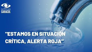 ¿Cuándo empieza el racionamiento de agua en Bogotá?