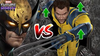 ชุดใหม่ VS ชุดเก่า !! ( PVP ) Wolverine T4 จากเมต้า สู้ตัวโกง ?? - MARVEL FUTURE FIGHT