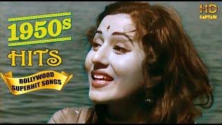 1950's Super Hit Suhaane Bollywood Songs - Top Vintage Video Songs