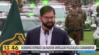 Presidente Boric respaldó labor de Carabineros | 24 Horas TVN Chile