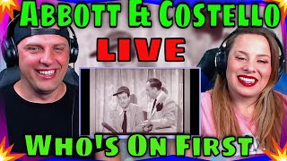 reaction to Who's On First - Abbott & Costello | THE WOLF HUNTERZ REACTIONS