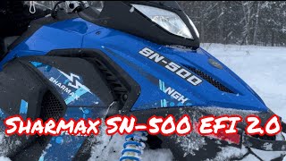 Снегоход Sharmax SN 500 - реально интересный!#снегоход#зима#500#sharmax#шармакс