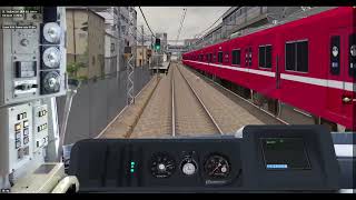 【Bve5】京急1000形 更新車1001編成 快特 京急川崎～横浜 (120km/h運転)