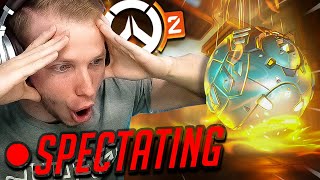 I SPECTATED THE BEST WRECKING BALL IN OVERWATCH 2!!