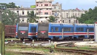 Trains in Havana, Cuba 2019