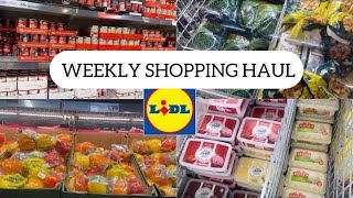 LIDL GROCERY SHOPPING HAUL, NEW IN LIDL, CHEAP FOOD SHOPPING LIDL LONDON