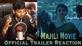 Majili Movie EMOTIONAL TRAILER | Reaction | Naga Chaitanya | Samantha | Divyansha Kaushik |