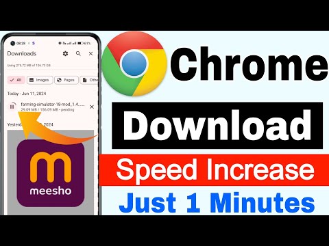 Chrome Download Speed Slow Android || How To Increase Download Speed In Chrome