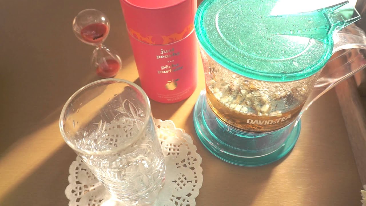 DAVIDsTEA - Just Peachy - YouTube