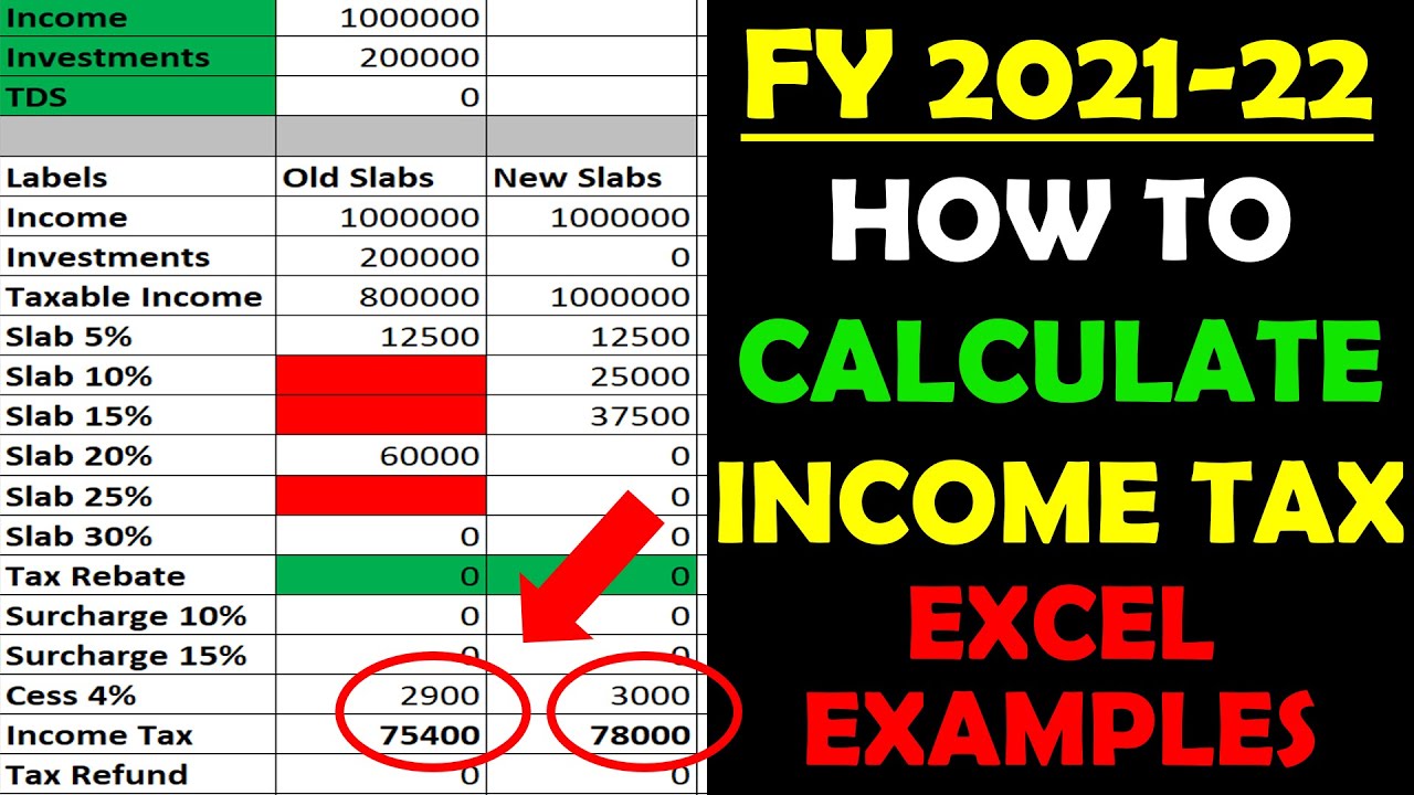Tax Calculator Fy 2023 24 Excel Sheet Free Download 2023