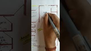 30×37 house plan design || 3 Bhk House plan || 1110 sqft house plan || 3 bedroom ghar ka naksha ||