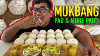 Kampong Food (KGF) Pau and More Mukbang with Fazeera | The Mukbang Show