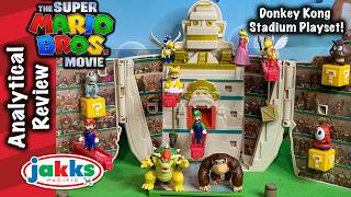 Donkey Kong Stadium Playset Review-Super Mario Bros. Movie Mini-Figures