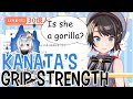 [Oozora Subaru] Kanata's grip strength [Amane Kanata, Vtuber translation, Hololive Eng Sub]