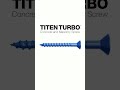 Titen Turbo™ Concrete and Masonry Screw Anchor