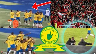 WATCH: Al Ahly Fans Angry At Mamelodi Sundowns Players & Throwing Bottles At Them Because Of This