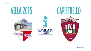 Eccellenza: Villa 2015 - Capistrello 0-1
