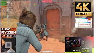 Star Wars Outlaws 4K Gameplay / STRIX RTX 4090 / AMD Ryzen 7 9800X3D