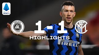 SPEZIA 1-1 INTER | HIGHLIGHTS | SERIE A 20/21 | Perisic cancels out Farias' early opener ❌⚫🔵