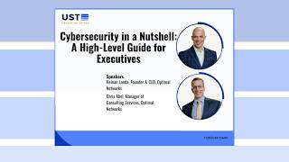 Cybersecurity in a Nutshell: A High-Level Guide for Executives