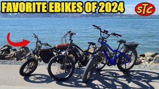 My Favorite E-Bikes Of 2024 - AND MORE!!