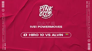 Hiro10 VS Alvin | DAY 1 | POWERMOVE BATTLE | Pink City World Battle 2023