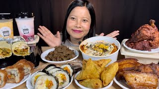 LOTS OF Delicious Foods// KOREAN FOOD, INDIAN FOOD, NORTH EAST STYLE FOOD 🔥🔥🔥🔥🥰🥰🥰