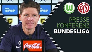 quotMainz Mit Tempo In Den Halbpositionenquot Pressekonferenz VfL Wolfsburg Mainz 05 Bundesliga